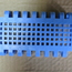 Taśma zawiasowa transportera ze szczelinami 3x3mm; podziałka 50mm
